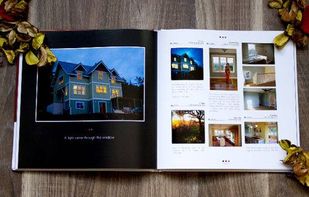 Add full page sized photo's to your book!