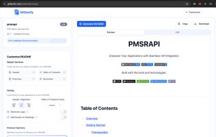 GitDocify screenshot 1