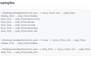 yara4pentesters screenshot 1