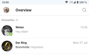 SchildiChat screenshot 1