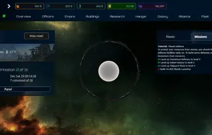Megastructures - Megastructures is one of our major ingame integrations. After you level up certain technologies, you'll be able to create unique planet types with different features like Dark Matter production, view neighbour planets on the galaxy, upgraded mines, etc.