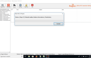 Regain EDB to PST Converter screenshot 2