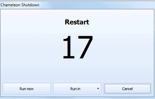 Chameleon Shutdown screenshot 3