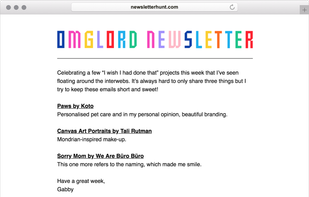 NewsletterHunt screenshot 1