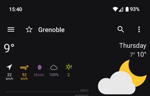 OSS Weather screenshot 1