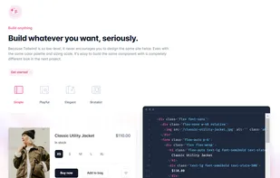 Tailwind CSS screenshot 1