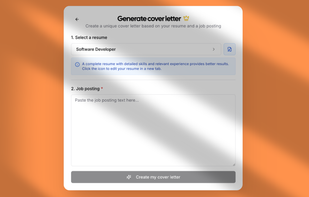 ResumeBuildAI screenshot 1