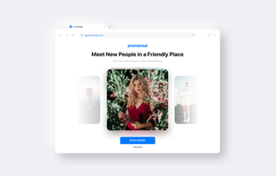 Promenad - Free Online Dating Service screenshot 1