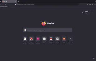 Firefox Desktop (Dark Theme)