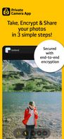 Take, Encrypt and Share your photos with one click - in total privacy!