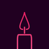 Candle (cosmos) icon