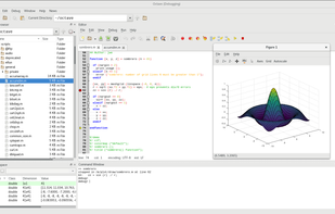 GNU Octave GUI screenshot
