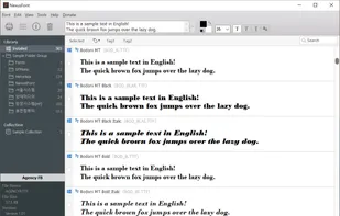 NexusFont screenshot 1