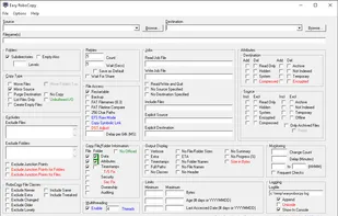 Easy RoboCopy screenshot 1