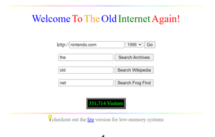 TheOldNet screenshot 1