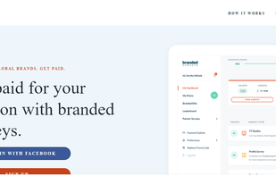 branded surveys home page