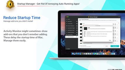 Startup Manager - MacOS screenshot 1