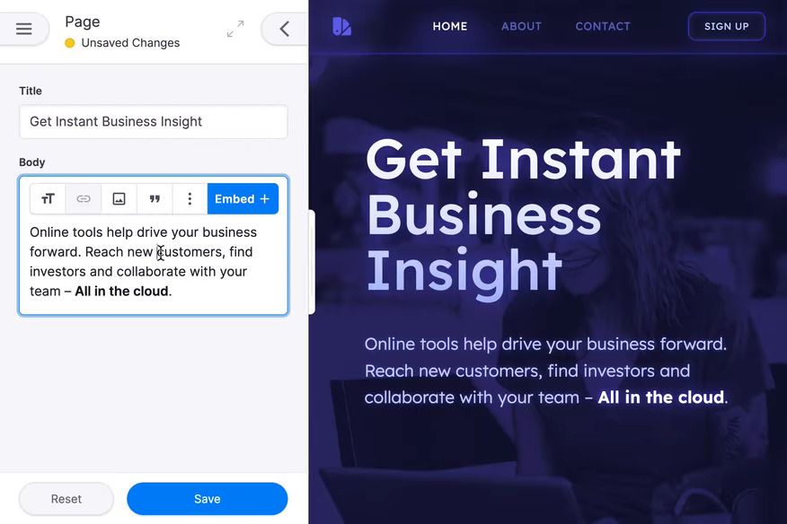 Tina cms a fully open source headless cms that supports git and visual