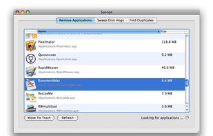 Sponge Disk Cleaner screenshot 1