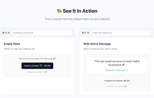 CheerAd screenshot 1