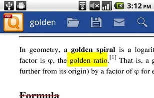 qPDF Notes to highlight text, add graphical notes, images to PDF on Android