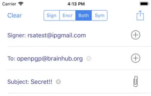 iPGMail screenshot 3