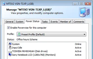 Powerwise screenshot 1