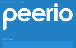 Peerio screenshot 1