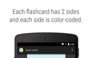 brain.cards flashcards screenshot 2