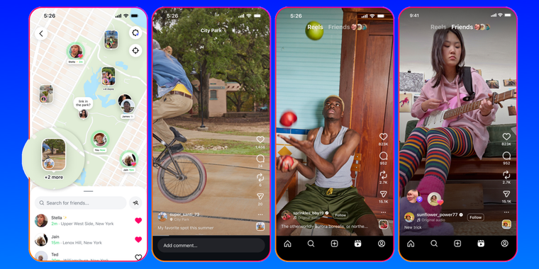 Meta adds Instagram Map, a location-sharing feature, and Friends tab for recommendations image