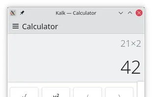 Kalk Calculator screenshot 1
