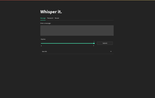 Whisper it screenshot 1