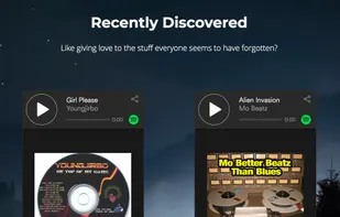 Forgotify screenshot 2