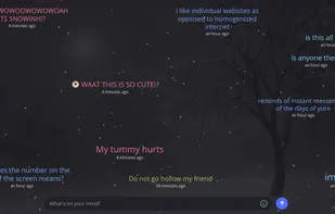 Cloudly is a public group chat for venting to strangers