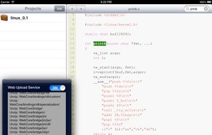 Upload projects
