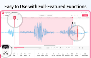 Kingshiper Audio Editor screenshot 1