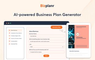 Bizplanr screenshot 1