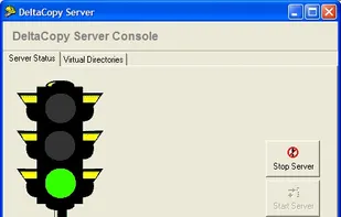 DeltaCopy screenshot 1