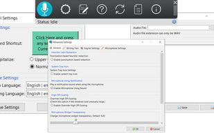 Dictater Speech Recognition screenshot 1
