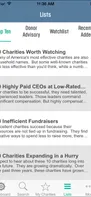 Charity Navigator screenshot 1