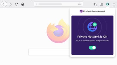 Firefox Private Network screenshot 1