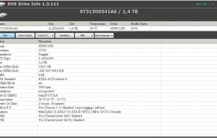DHE DriveInfo screenshot 1