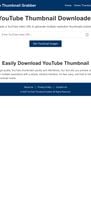 YouTube Thumbnail Downloader Desktop Screenshot