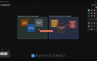 Whiteboard for Ideas and Teams