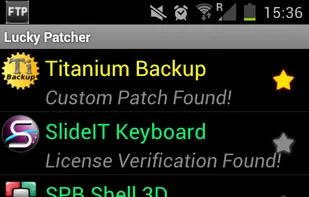 Lucky Patcher screenshot 1