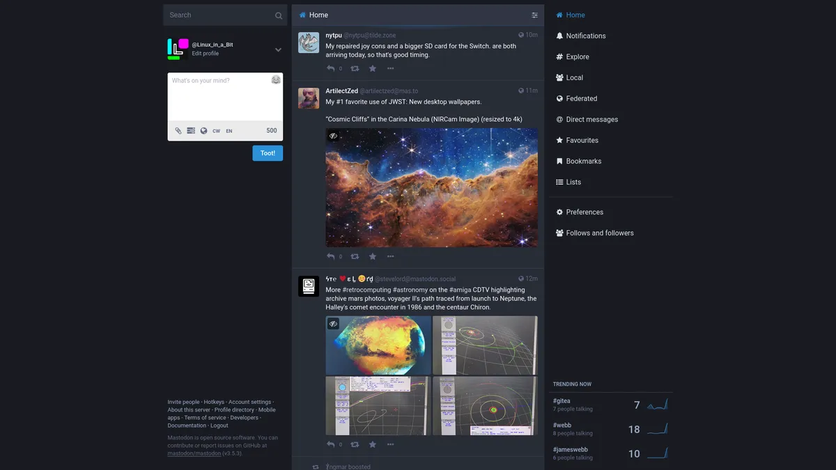 Mastodon: App Reviews, Features, Pricing & Download | AlternativeTo