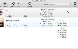 TuneFab M4V Converter screenshot 1