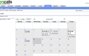 OpenCATS screenshot 1