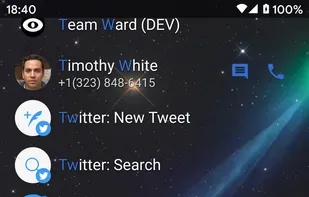 KISS Launcher screenshot 1