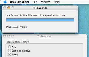RAR Expander screenshot 1
